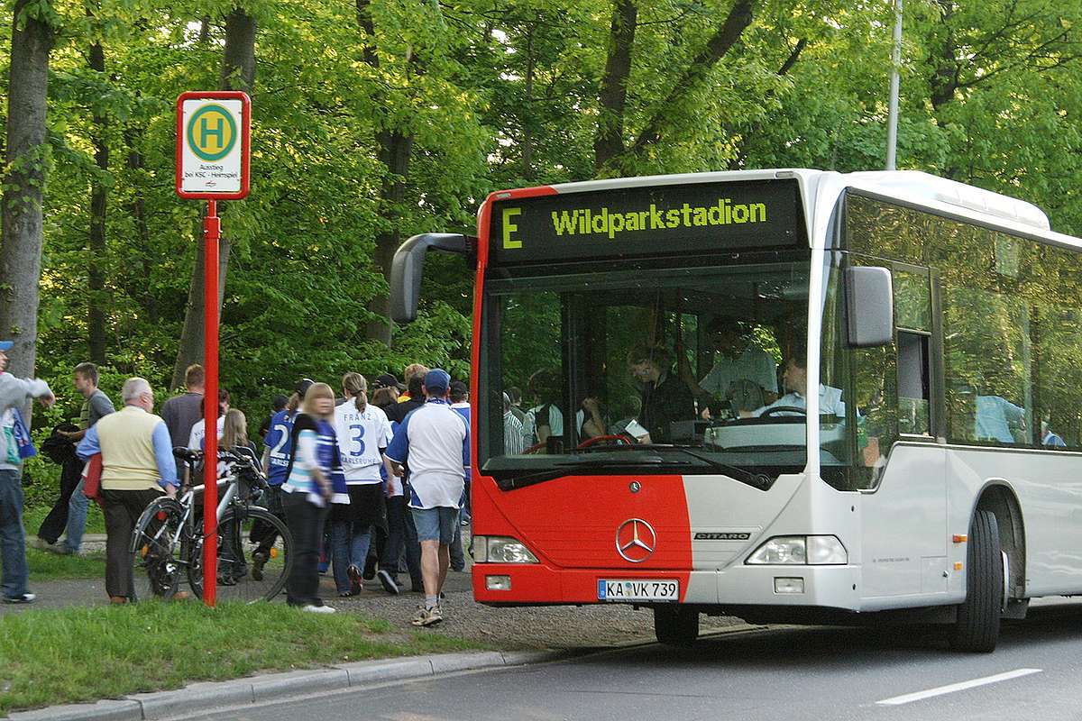 KVV - Karlsruher Verkehrsverbund - Bahn Und Bus - KSC-Busse